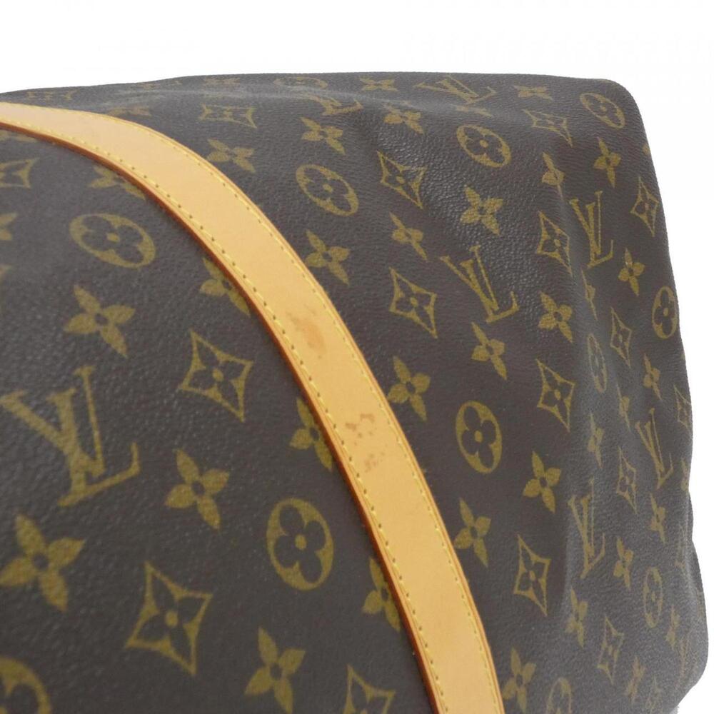 LOUIS VUITTON Authentic Brown Monogram Keepall 60 Boston Bag - Picture 3 of 10